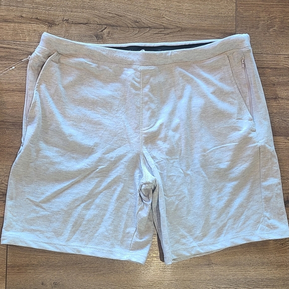 NWT'S- EDDIE BAUER -2 pack Lounge Shorts- Gray/Black- Dual Side Pockets - Sz XXL - Picture 3 of 7